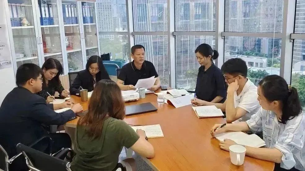 广东竞一文化科技服务有限公司党支部召开第二季度党员大会暨“学党史，强信念”专题党课